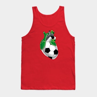 Soccer heart Tank Top